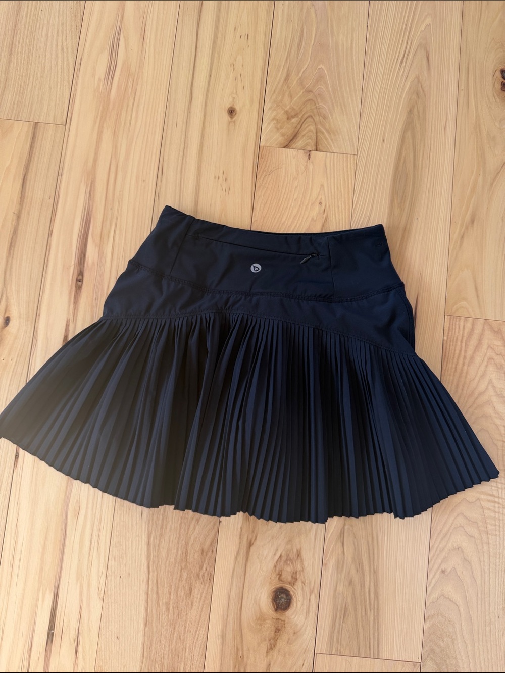 Baleaf Black Golf Tennis Ruffle Shirt with Shorts Womens XS